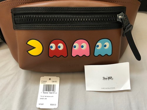 EUC Limited Ed. Coach X Pac-man Belt Bag $328
