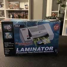 TDE Systems 4”x6” Laminator Perfect For ID’s Badges & Pictures. Read Description