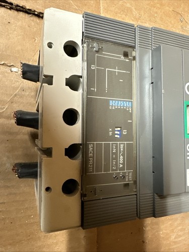 ABB SACE S5 S5L Circuit Breaker 400A 600V 3P 3PH Adjustable Magnetic Range - Picture 3 of 8