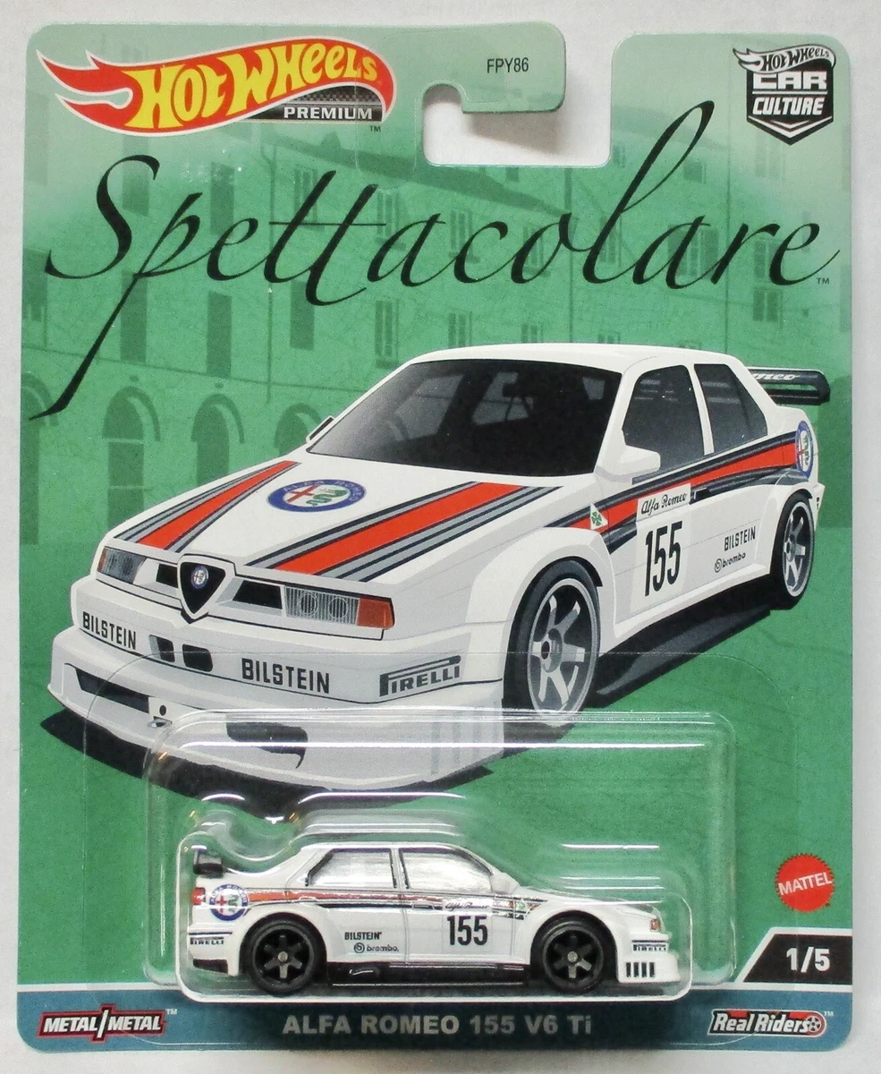 2023 HOT WHEELS CAR CULTURE SPETTACOLARE ALFA ROMEO 155 V6 TI