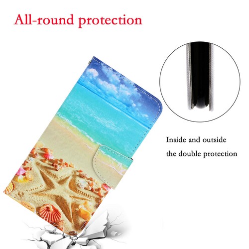 For iPhone 13 12 14 Pro Max 11 7 8 SE Magnetic Leather Pattern Wallet Case Cover - Picture 40 of 78