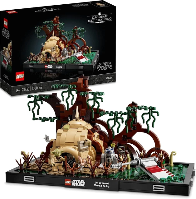 LEGO Star Wars Building Set 75330 Dagobah Jedi Training Diorama, 1000 pcs