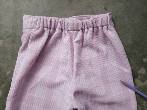 Vtg 70s Girl's Bell Bottom Pants / 50s High Waist Slim Stretch Jeans / Lot Of 2 - Picture 6 of 24