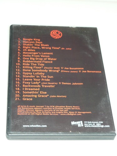 Screaming Cheetah Wheelies SCW Wetlands Preserve 8. September 2001 DVD Bonamassa selten - Bild 3 von 5