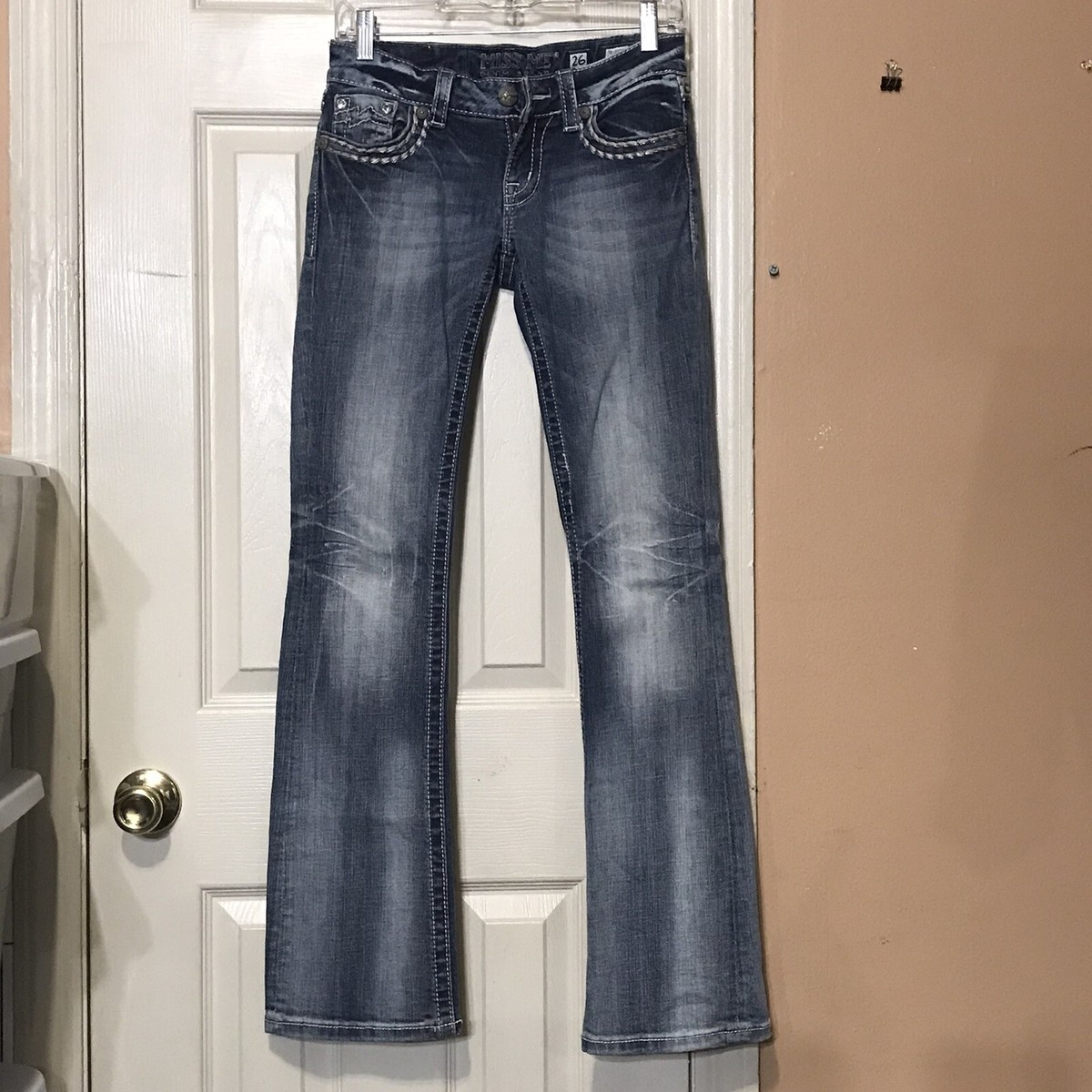 Womens Jeans Miss Me Size 31 Chart MISS ME Signature Bootcut Jeans