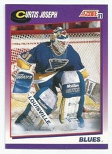 CURTIS JOSEPH 1991-92 SCORE CARD MINT CONDITION