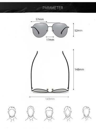 BL7116 sunglasses, UV protection, outdoor sunglasses for driving - Picture 4 of 8