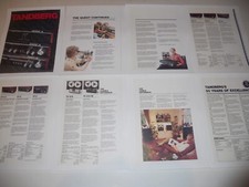 Tandberg 1980 Brochure 8 Pgs, 3014, 3012, TD-20A, 3003,3002 Info+Specs, Articles