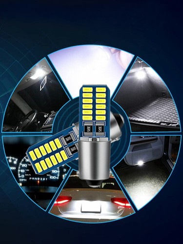 2Pcs Canbus BA9S LED H6W T4W T3W T2W H5W Car Parking Reverse License Plate Light - Picture 12 of 12
