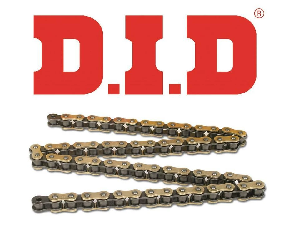Cadena de repuesto para suzuki dr200 se 96-15 did oro sin junta tórica 520 x 112 eslabones Foto 3 de 3