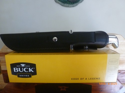 Buck 119CCS1-B Special Heritage Series Fixed Blade Knife With Leather Sheath NIB - Picture 8 of 8
