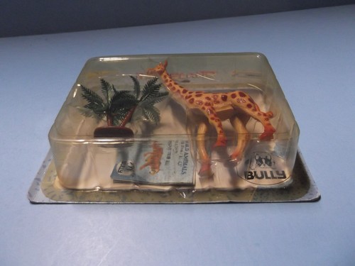 Bullyland Giraffe 4"in Hand Painted Action Figure w/Palm Trees - Picture 7 of 12