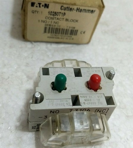 10250T1P Contact Block - Eaton Cutler Hammer - Picture 2 of 3
