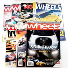 Wheels Motor Magazine Bundle Lot x7 Vintage 2002 - 2006 Australian