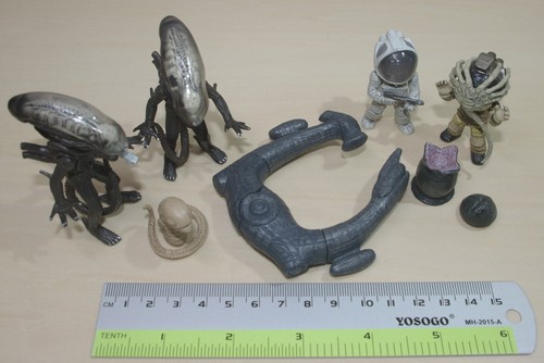 ALIEN ( 1979 ) LV-426 derelict ship # Complete 5 Types Deformation Figures # - Picture 9 of 12