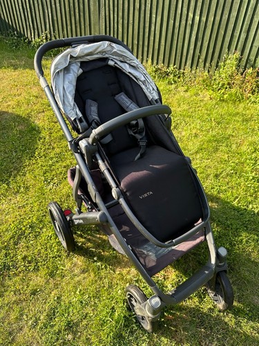 UPPAbaby VISTA Travel System (Model 0185) Black Carrycot Pushchair Covers - Picture 14 of 23