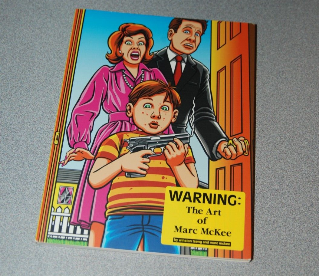 Art of Marc McKee Tseng Book Skateboard Graphics World Blind Sean