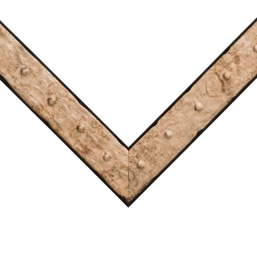 Craig Frames 1.25" Rivet Tarnished Bronze Picture Frame With a Single Mat - Picture 3 of 10