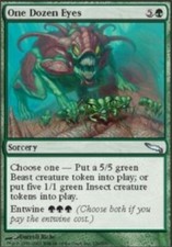 One Dozen Eyes x4 - Mirrodin - Light Play, English - Mirrodin
