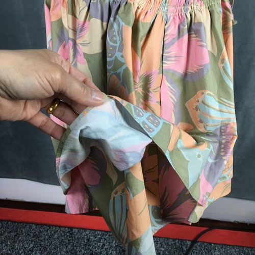 Mini Vestido Free People Para Mujer Talla XS Isla Desierta Colorido Floral En Niveles Nuevo con Etiquetas - Imagen 8 de 16
