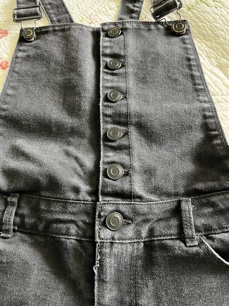 Salopette-short En Jean Avec Dentelles - Taille 36 - Marque Denim & Co. - Occasion Très Bon état