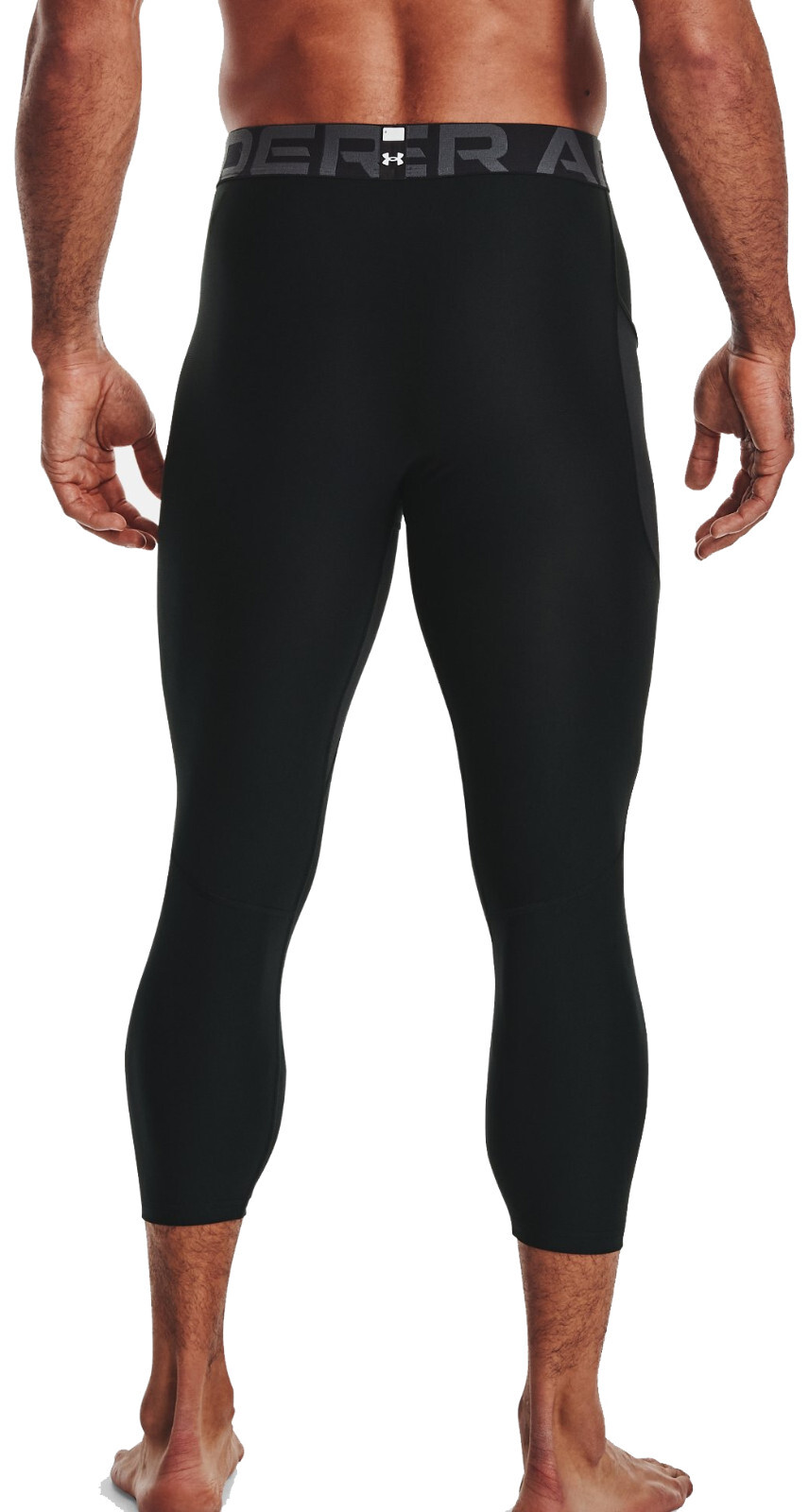 Under Armour Heatgear 3/4 Compression Legging White 1361588-100 - Free  Shipping at LASC