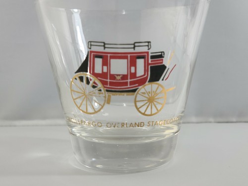 3er Set Wells Fargo Rocks Glas Whiskyglas Becher bunt - Bild 7 von 8