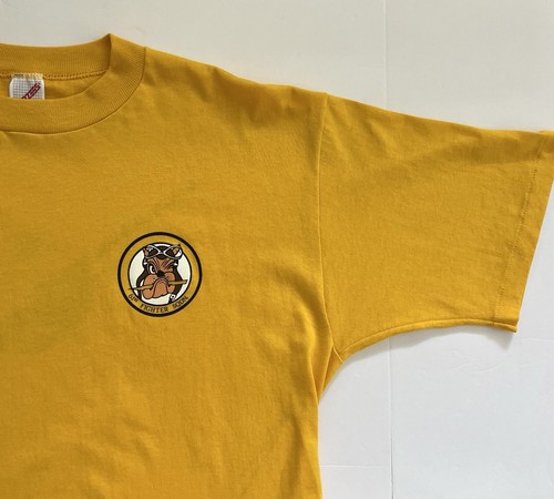Vtg 80s WW2 Air Force 61st Fighter Squadron Logo Single Stitch Double Sided XL - Picture 9 of 12