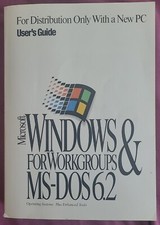 Microsoft Windows for Workgroups and MS-DOS 6.2 - User's Guide