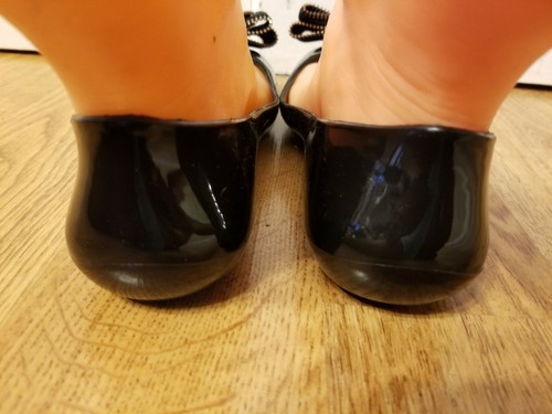 OkaL Black Shoes Womens Size 7 Round Toe Ballet Flats Spring Summer Footwear - 第 6/12 張圖片
