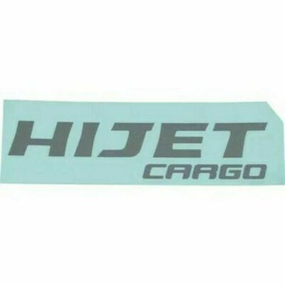 DAIHATSU ATRAI & HIJET CARGO HIJET Rear Back Silver Emblem/Ornament/Name/Decal