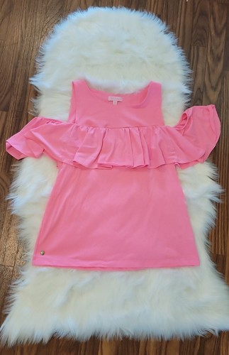Lilly Pulitzer Women's LYRA TOP Hot Pink Size S EXCELLENT - Picture 2 of 4