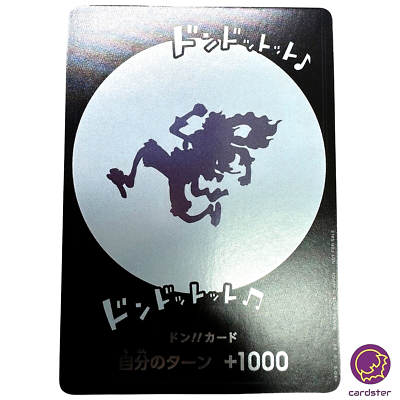 Nika Gear 5 DON PROMO Card Shibuya Giveaway One Piece ONE