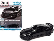 164 2019 Chevrolet Camaro Nickey Zl1 1le Black With Matt Black Hood Awsp094a