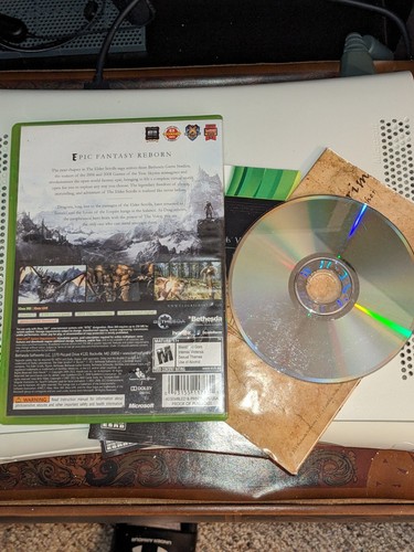 SkyRim  (Microsoft Xbox 360, 2011) Complete CIB Tested & Working American Copy - Picture 3 of 3