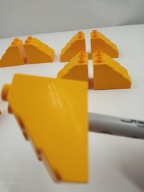 Lego Duplo Replacement Yellow Roof 9 Pieces From Big Farm 10525