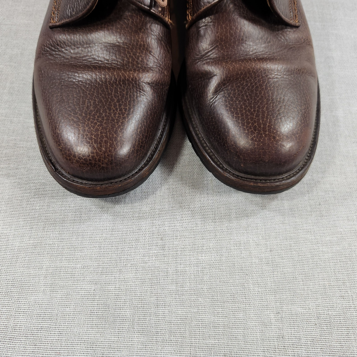 Nuvola by Santoni Brown Leather Oxford Shoes Santoni Mens Size 10 D Nuvola Oxford Brown Leather Lace Up  main image 3