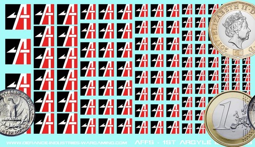 Battletech Premium Waterslide Decals - Federated Suns / Davion Units - Picture 6 of 47