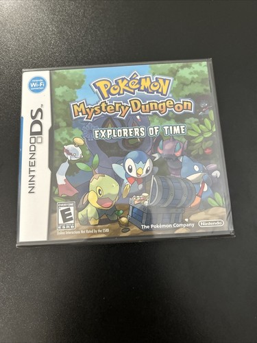 Pokemon Mystery Dungeon: Explorers of Time (Nintendo DS, 2008) Factory Sealed