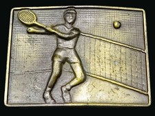Tennis Vintage Belt Buckle