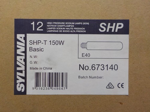 Sylvania SHP-T 150W Basic High Pressure Sodium E40 Globe Edison Screw - Picture 11 of 11