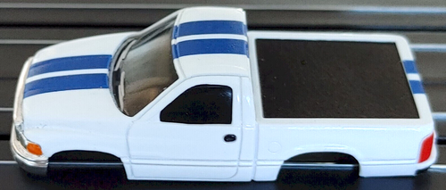 Dodge RAM Pickup Truck White JL XtracTion HO SlotCar Snap On BODY AFX auto world - Picture 5 of 8