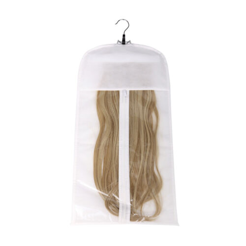 Hair Extensions Wigs Storage Bag Holder Case Dustproof Protector w/Hanger Hook - Picture 12 of 13