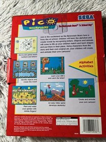SEGA Pico The Berenstain Bears A School Day for the Pico Yellow Cartridge