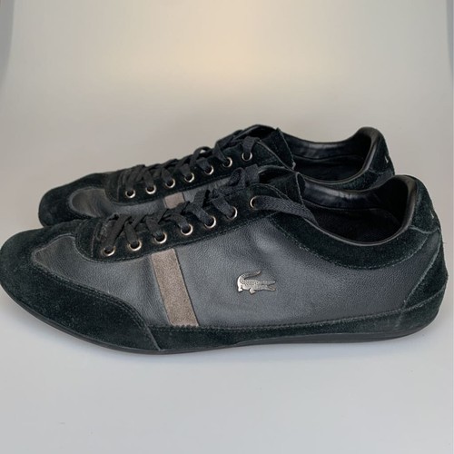Lacoste Mens Misano 22 Sneakers Black 