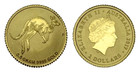 PRAGER: Australien, 2 Dollars 2017, Känguru, GOLD [1506]#k