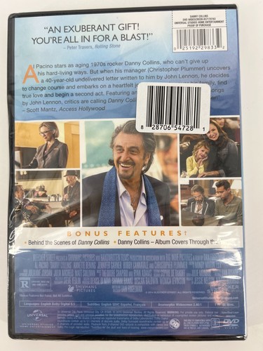 Danny Collins (Widescreen DVD 2015) New & Sealed! Inspired by a True Story - Picture 2 of 2
