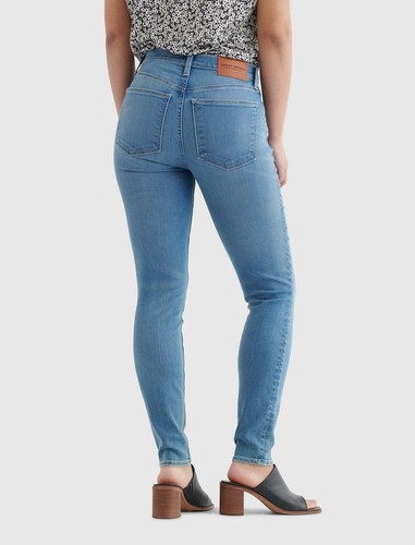 LUCKY BRAND High Rise Bridgette Skinny Jean 7W15235 Valley Wind Light 2 26R 420 - Picture 5 of 11