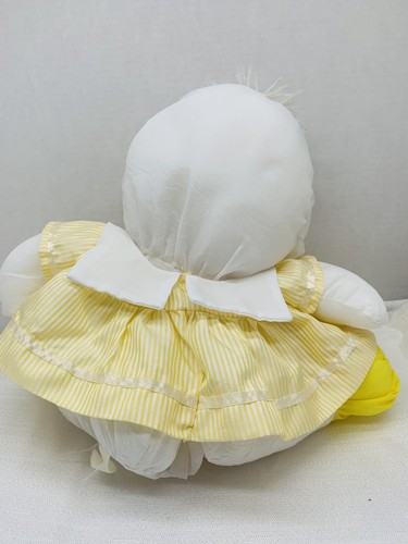 Vtg Fisher Price Puffalump Duck Soft Stuffed Easter Chick Sailor Dress 1987 Toy - Picture 14 of 16