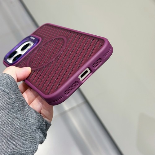 For iPhone 13 15+ 16e 16 Pro Max 12 11 Magnetic Case Heat Dissipation Lens Stand - Picture 5 of 20